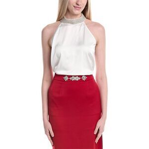 Generation Love Womens  Kylan Blouse, White